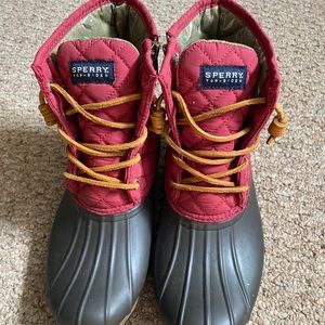 Sperry boots size 8.5
